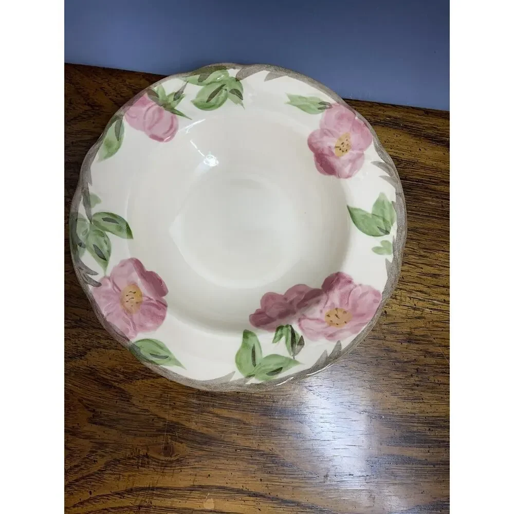 1 Franciscan‎ Johnson Bros 1995 ENGLAND Soup Bowl Pasta 8” Desert Rose